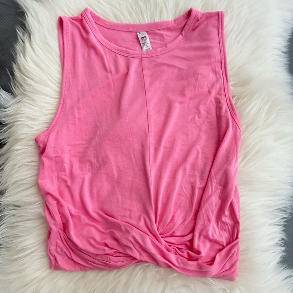ALO Yoga Pink Tee